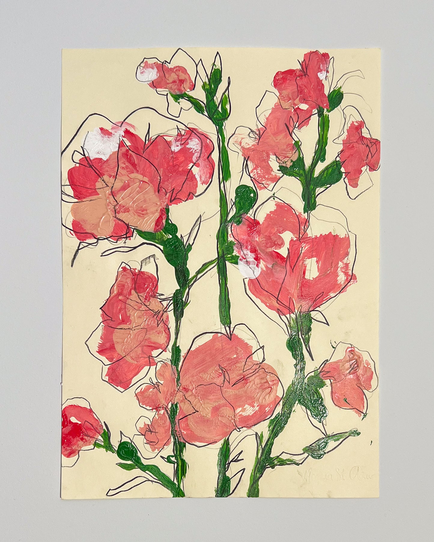 April Birth Flower Sweet Pea