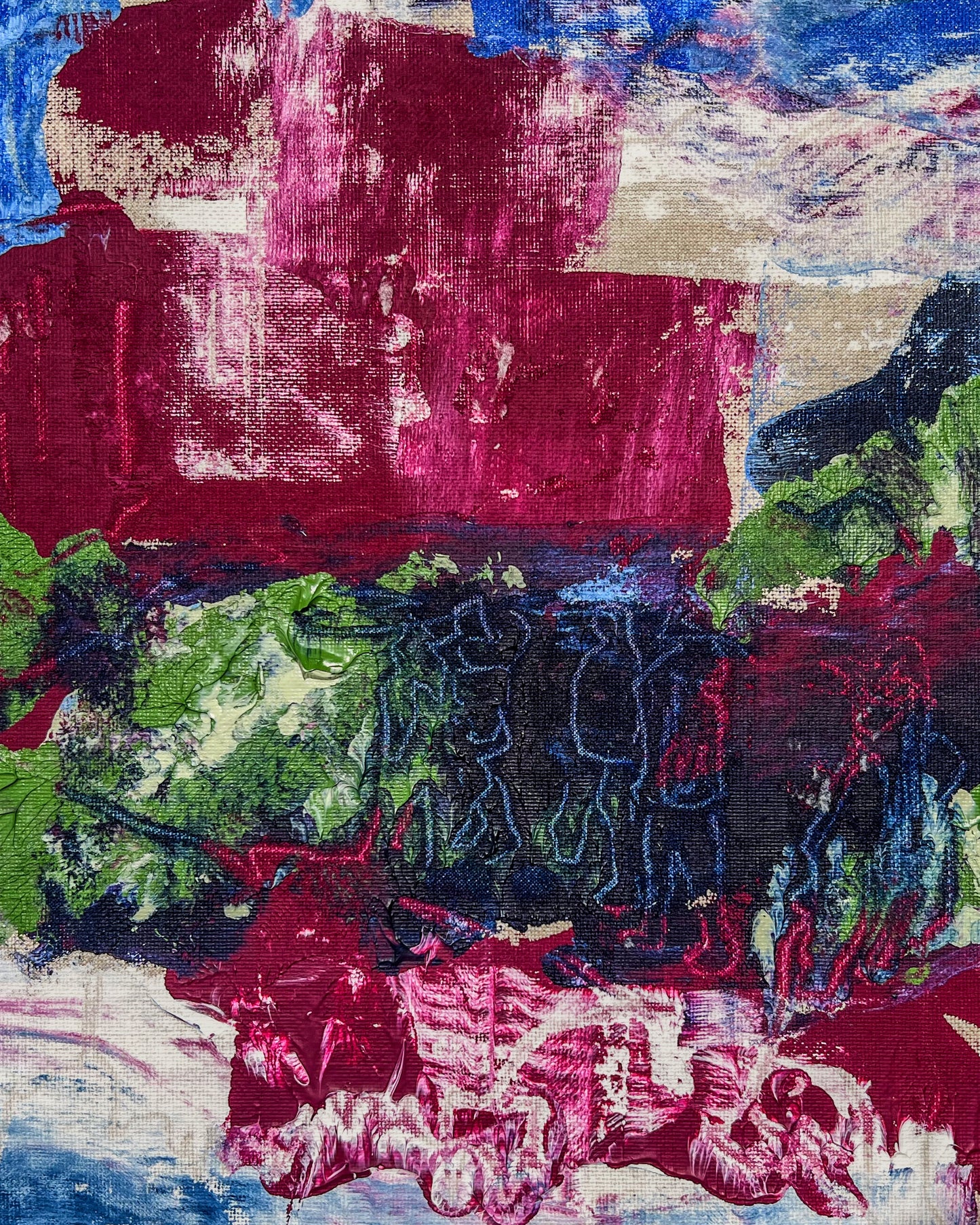 Holding self in space