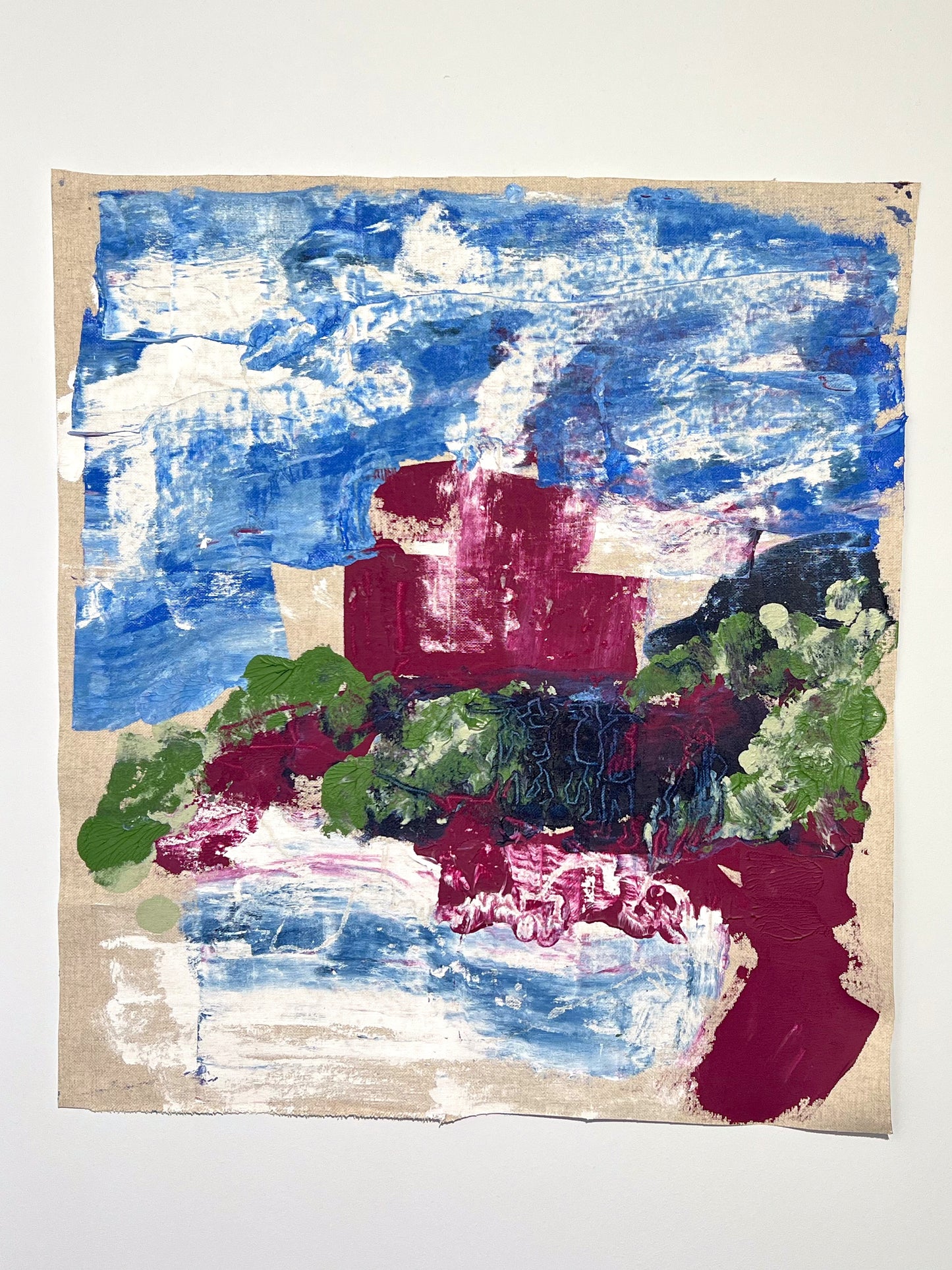 Holding self in space